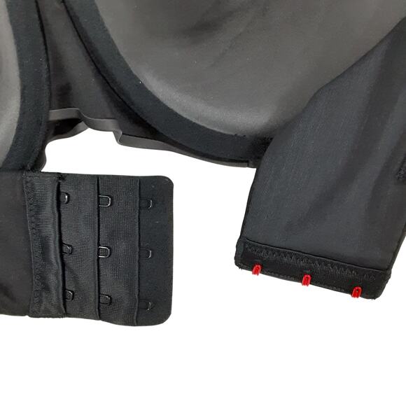 Spanx Pillow Cup Padded Bra Black Signature Strapless Women 38C Adjustable Strap - Picture 8 of 11